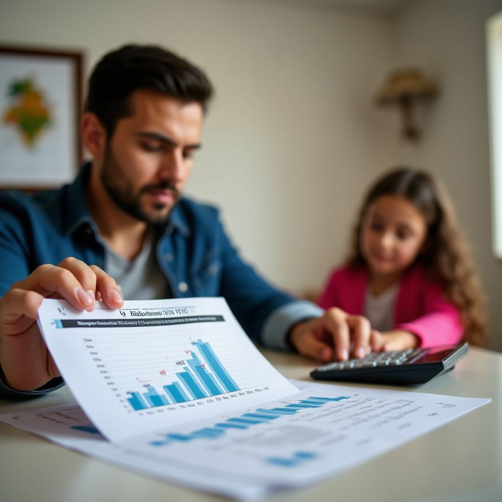 Familia con presupuesto
